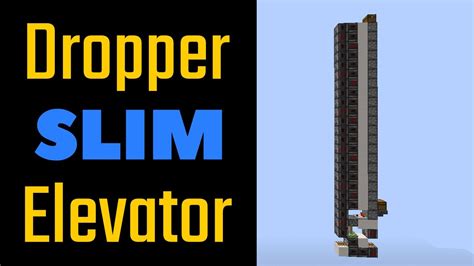 minecraft dropper elevator 1.17